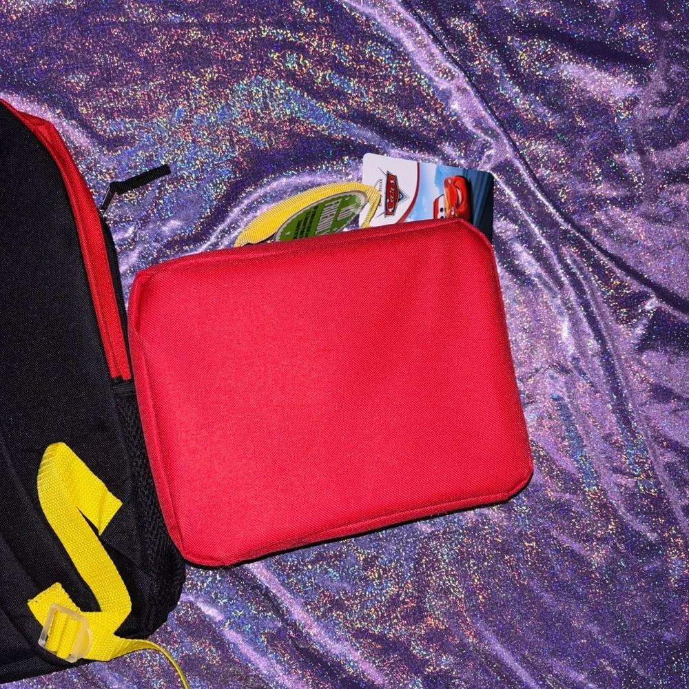 Disney Lightning McQueen backpack Set